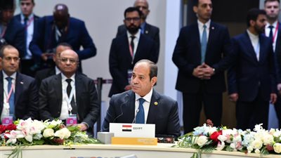 الرئيس السيسي: الأزمات كشفت عجز النظام الدولى فى التعامل بإنصاف مع الصراعات 