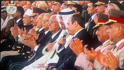الرئيس السيسي يشكر الشيخ محمد بن زايد على حضوره فعاليات حفل تخرج دفعة جديدة من الأكاديمية والكليات العسكرية