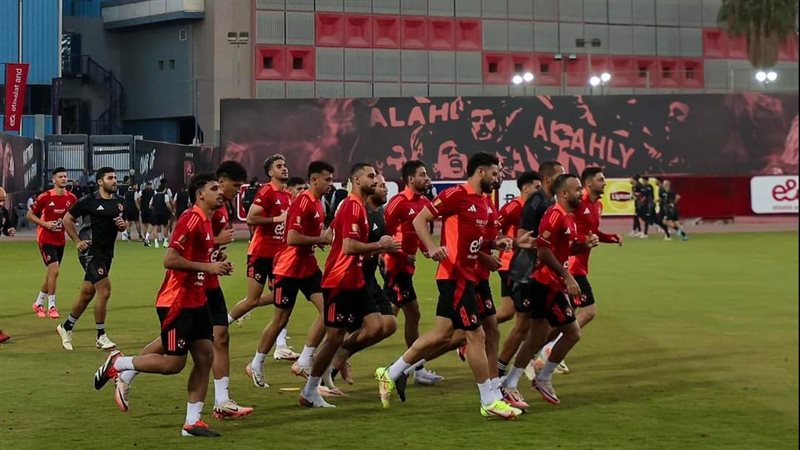 تدريبات الأهلي