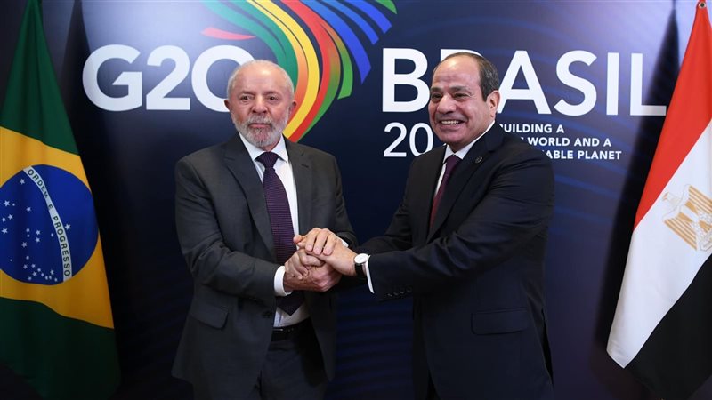 الرئيس السيسي ونظيره