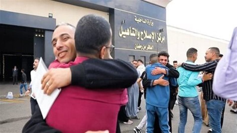 جانب من الإفراج
