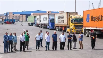 ميناء دمياط يستعد لتشغيل خط بضائع جديد مع إيطاليا