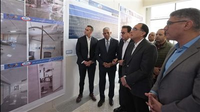 رئيس الوزراء يتفقد إنشاءات المبنى الجديد لمستشفى بولاق الدكرور العام