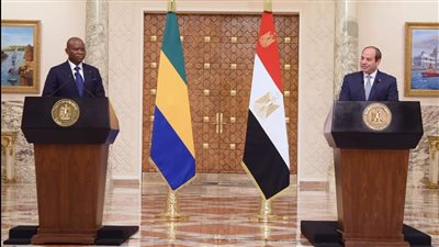 الرئيس السيسي: نقدر دور الجابون الحيوى فى قضايا تهم القارة الأفريقية