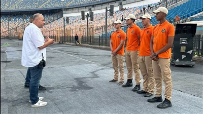 استعدادات أمنية مكثفة لتأمين مباراة الزمالك والمصري الليلة