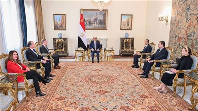 الرئيس السيسي يستقبل مستشار الأمن القومى الأمريكى ومنسق الشرق الأوسط وشمال أفريقيا