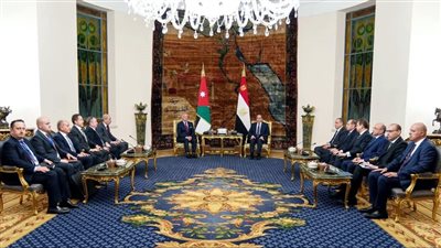 الرئيس السيسي وعاهل الأردن يؤكدان ضرورة وقف إطلاق النار بغزة وإنفاذ المساعدات