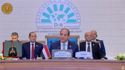 نص كلمة الرئيس السيسي فى افتتاح قمة الدول الثمانى النامية