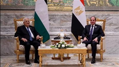 الرئيس السيسي يلتقي نظيره الفلسطيني على هامش قمة الدول الثماني النامية 