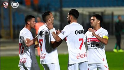 الزمالك يهزم الاتحاد السكندرى بثنائية ويعتلى قمة جدول الدورى