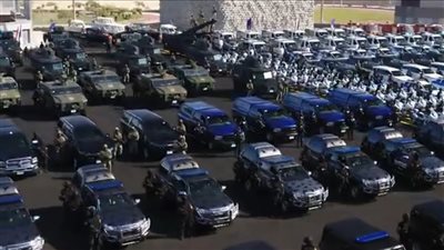 انتشار أمنى على مستوى الجمهورية لتأمين احتفالات رأس السنة.. فيديو