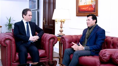 رئيس الهيئة الوطنية للإعلام يستقبل وزير الشباب والرياضة 