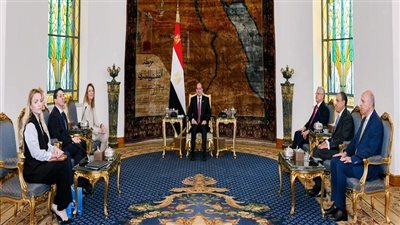 الرئيس السيسى يبحث مع رئيسة البرلمان الأوروبي دعم جهود مصر لمنع الهجرة غير الشرعية