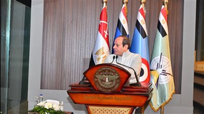 الرئيس السيسي: أشرف مهمة لأي إنسان ينفذها أن يحمى وطنه وبلده