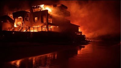 حرائق لوس أنجلوس تلتهم معبدًا يهوديًا تاريخيًا بأمريكا