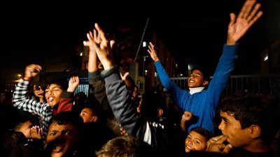 زغاريد وأفراح تعم قطاع غزة بعد اتفاق وقف إطلاق النار.. صور