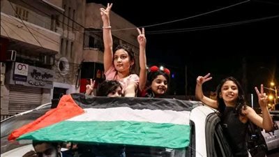 غزة بتفرح.. اتفاق وقف الحرب يعيد الأمل للفلسطينيين.. صور