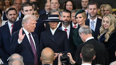 ترامب يؤدى اليمين الدستورية ويصبح الرئيس الـ47 للولايات المتحدة الأمريكية