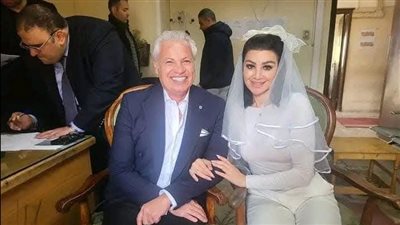 عقد قران أروى جودة على زوجها الإيطالي.. صور