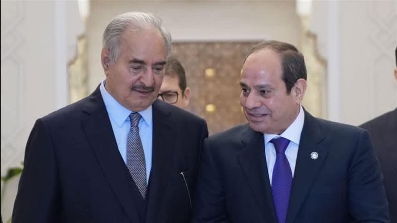 الرئيس السيسي والمشير
