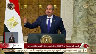 نص كلمة الرئيس السيسي خلال المؤتمر الصحفي مع نظيره الكيني