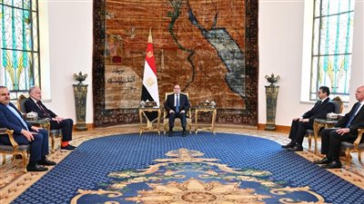 الرئيس السيسي يستقبل رئيس الكونجرس اليهودي العالمي