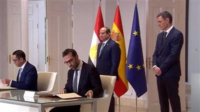الرئيس السيسي ورئيس وزراء إسبانيا يشهدان التوقيع على عدد من اتفاقيات التعاون