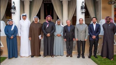 الرئيس السيسي يغادر الرياض بعد مشاركته فى اجتماع غير رسمى حول القضية الفلسطينية