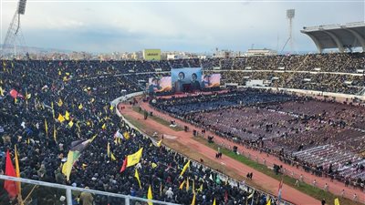 بدء مراسم تشييع جثمان حسن نصرالله في بيروت