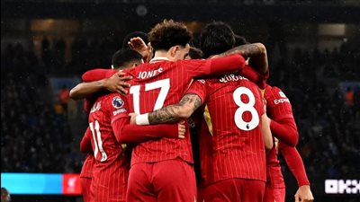 ليفربول يفوز على مانشستر سيتى بثنائية في الدوري الإنجليزي