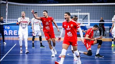 الأهلى يهزم الزمالك ويتأهل إلى نهائي دوري الطائرة