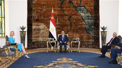 الرئيس السيسي يستقبل رئيسة الجمعية الوطنية لجمهورية سلوفينيا