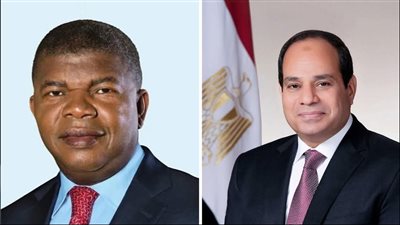 الرئيس السيسي ونظيره الأنجولي  