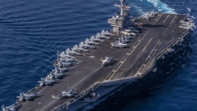 حاملة الطائرات جورج بوش تتجه إلى الشرق الأوسط رفقة سفنها الحربية