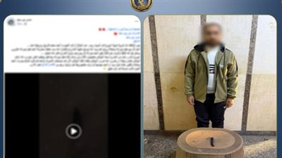 القبض على المتهم بالتعدي على والدته 