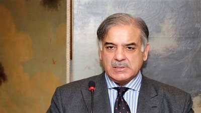 شهباز شريف رئيس وزراء باكستان 