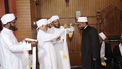جامعة مركز الثقافة السنية بالهند تحتفي بالأئمة المتدربين بالأزهر