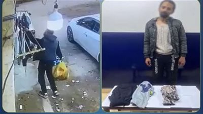 القبض على عاطل لاتهامه بسرقة الملابس من شرفة المنازل ببورسعيد