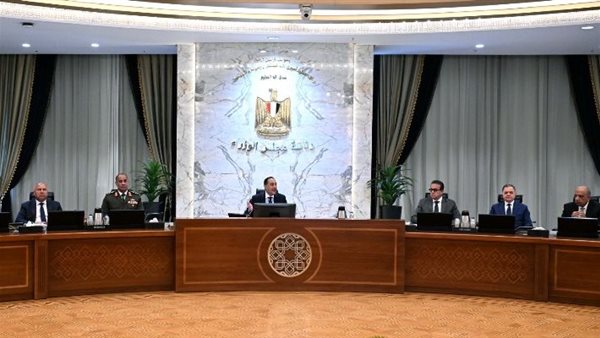 اجتماع مجلس الوزراء برئاسة الدكتور مصطفى مدبولي 