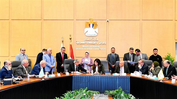 وزيرة الإسكان تلتقي أعضاء مجلس الشيوخ