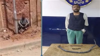 سقوط عاطل في بورسعيد سرق أسلاك الكهرباء في وضح النهار