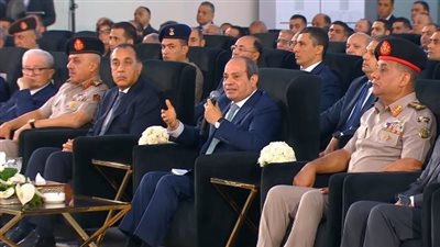 الرئيس السيسى: مشروع الدلتا الجديدة تم بفضل الله وبمجهود الشعب المصرى