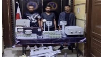 سقوط عصابة سرقة أجهزة تقوية شبكات المحمول في الأميرية