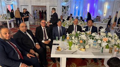 زفاف ريم خالد ابنة مساعد رئيس حزب «المصريين» في حفل كبير بحضور قيادات سياسية واقتصادية وقانونية