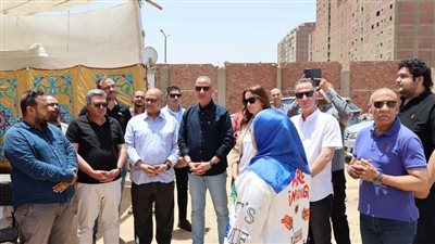 محافظ الجيزة يشهد الاستعدادات النهائية لإنشاء مجمع مدارس كعابيش 