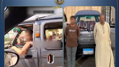 عرض حياة المواطنين للخطر.. ضبط طفل يقود سيارة فان بالجيزة